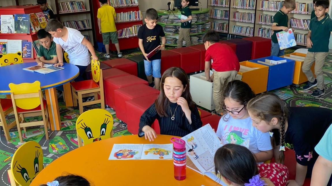 ÖĞRENCİLERİMİZİN KÜTÜPHANE ZİYARETİ